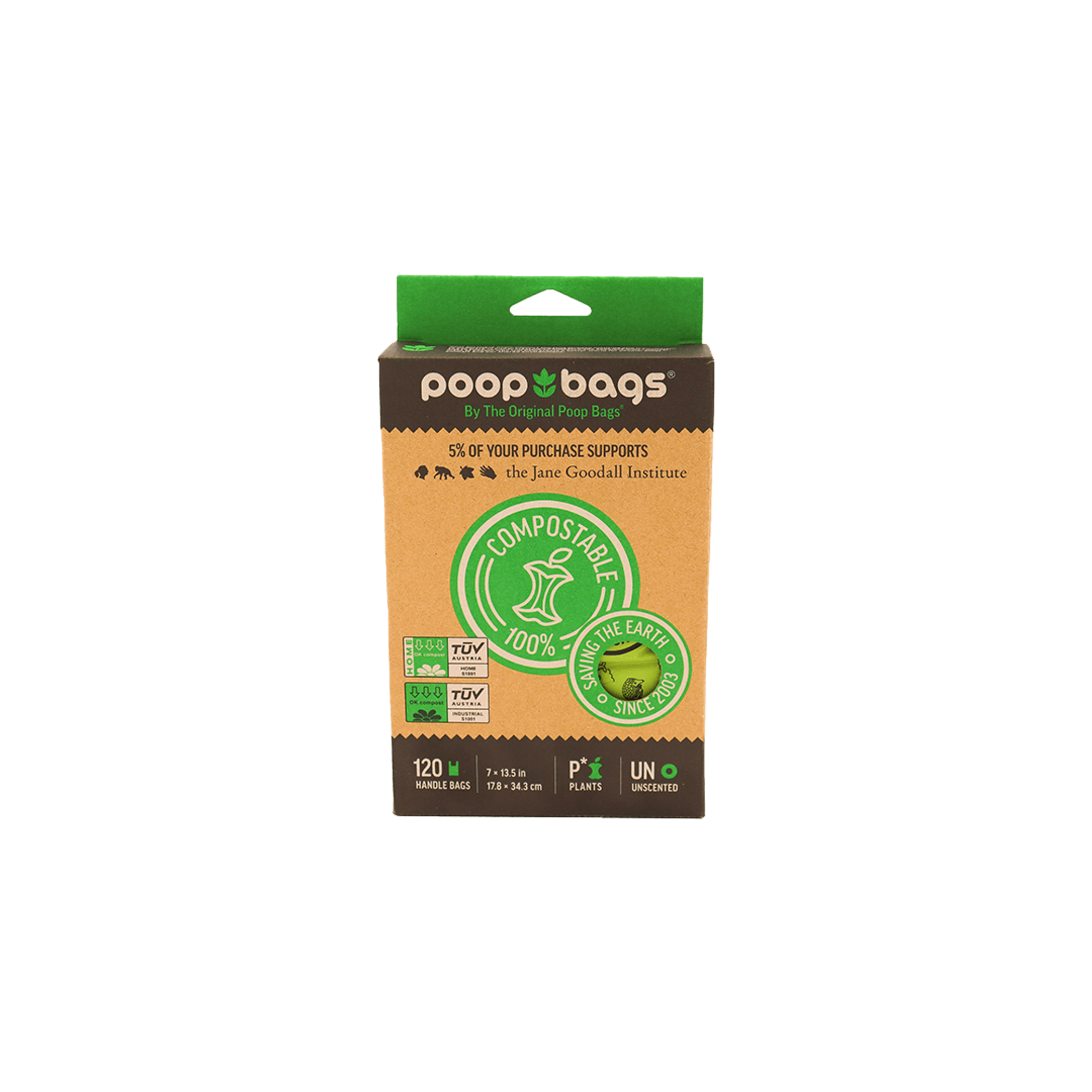 Eco-Friendly Compostable Handle Tie Dog Waste Bags