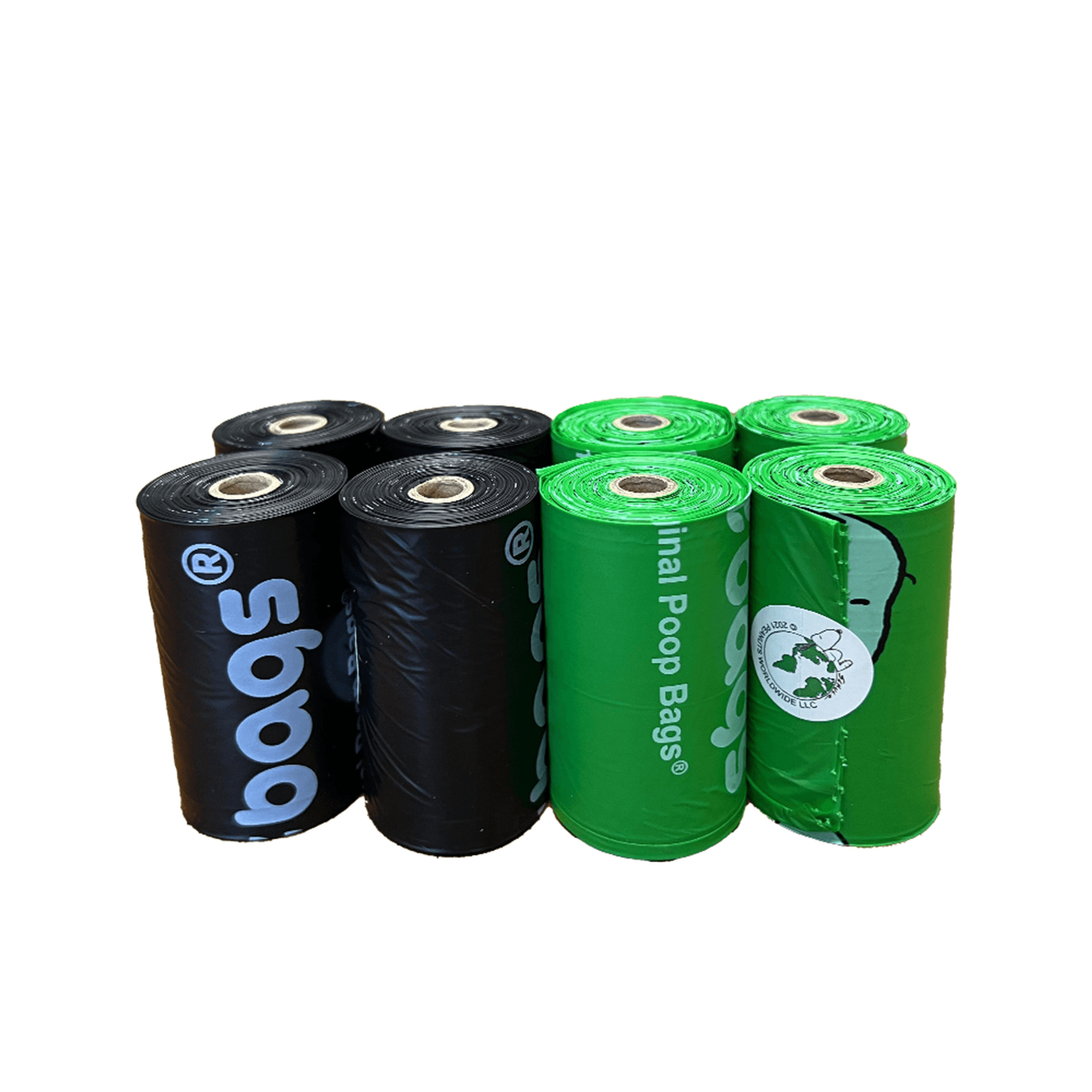 Peanuts Orange Scented Biobased Pet Waste Bags