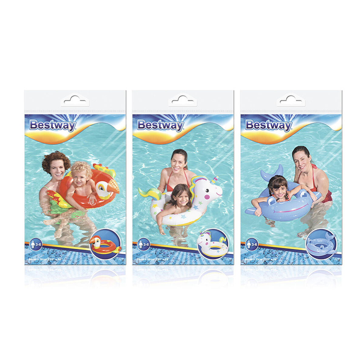 Inflatable Float Bestway Multicolour-4