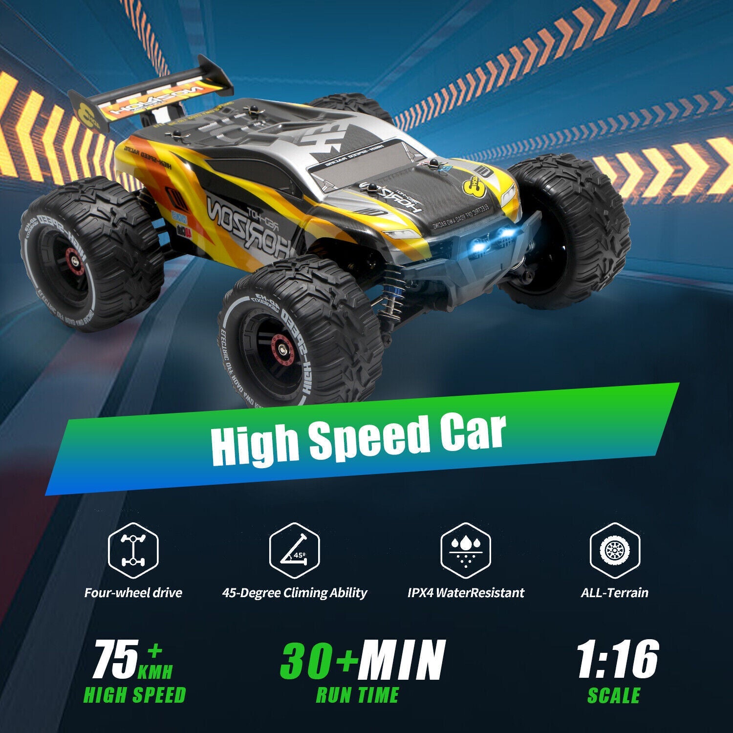 Four-Wheel Drive All-Terrain Off-Road Remote Control Car