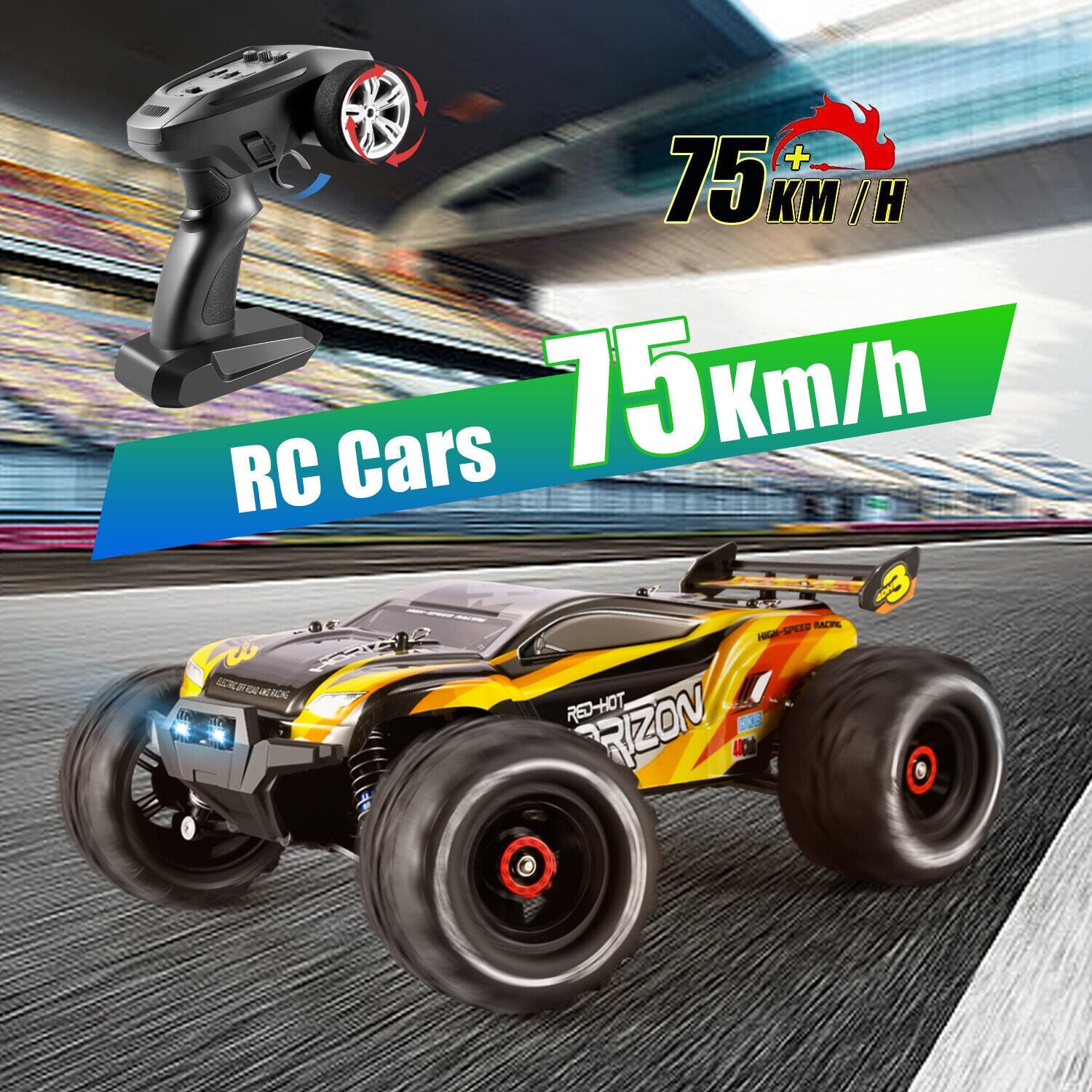 Four-Wheel Drive All-Terrain Off-Road Remote Control Car