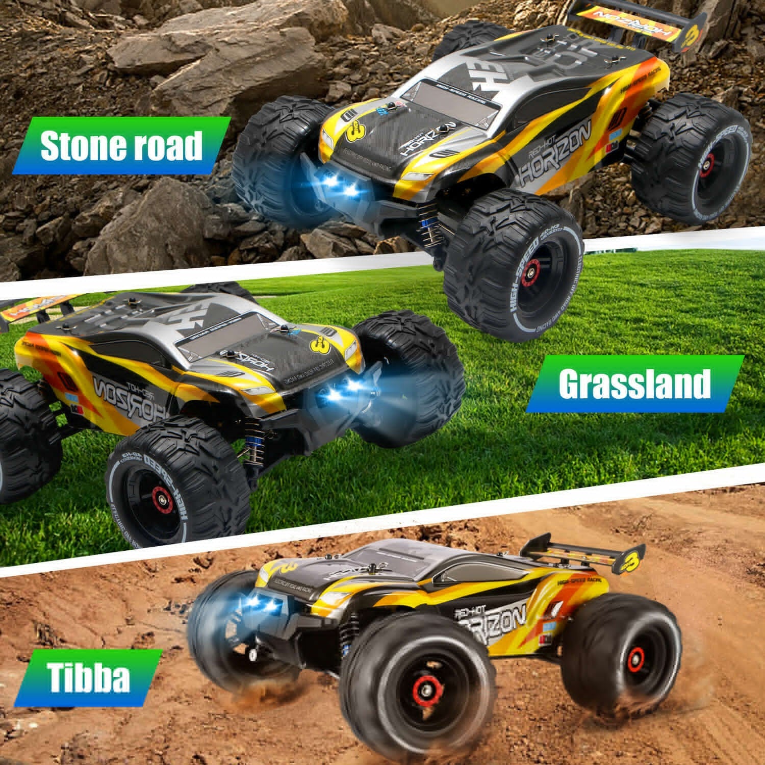 Four-Wheel Drive All-Terrain Off-Road Remote Control Car