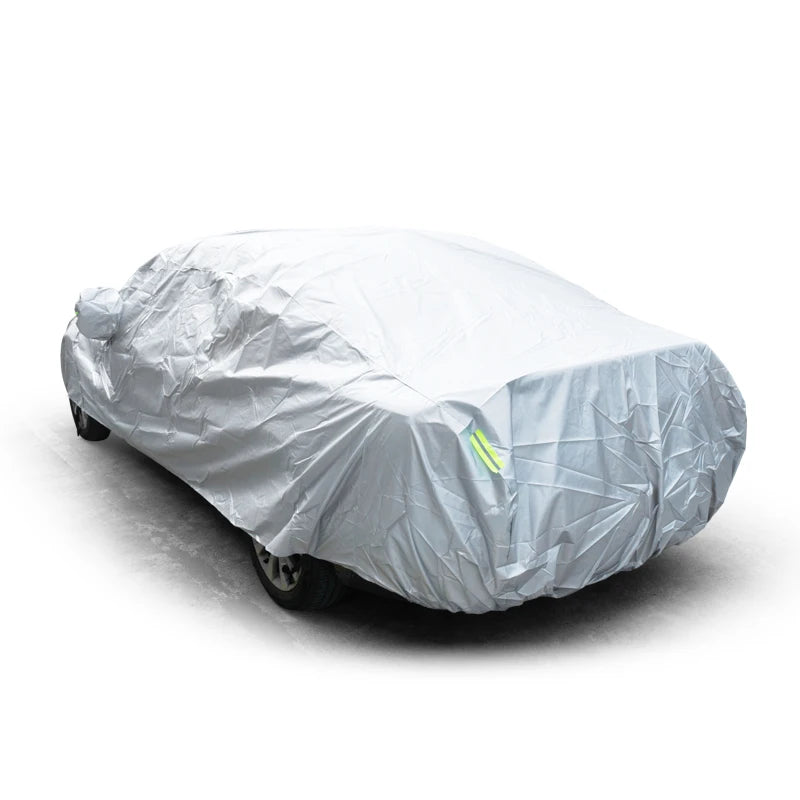 Car Cover Outdoor Protection Full Exterior Snow Cover Sunshade