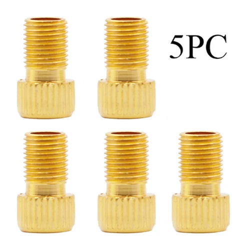2/5/10PC F/V To A/V Valve Adapter Bike Value Converter Presta To