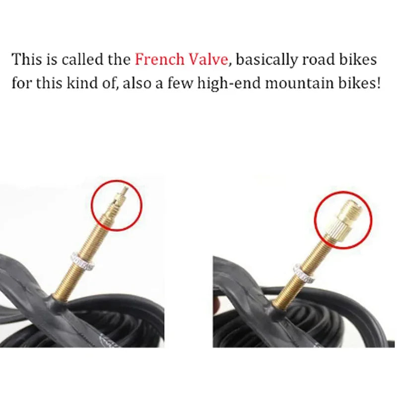 2/5/10PC F/V To A/V Valve Adapter Bike Value Converter Presta To