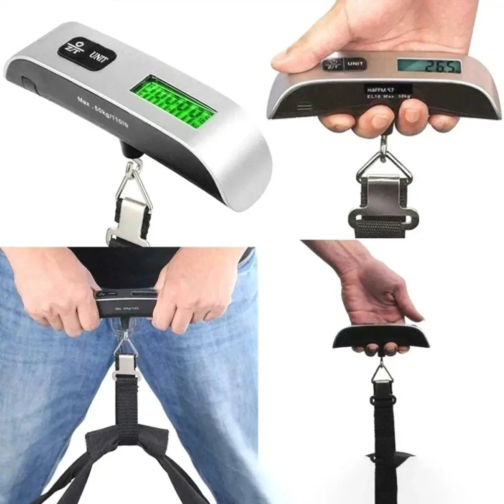 1pcs Portable Scale Digital LCD Display 110lb/50kg Electronic Luggage