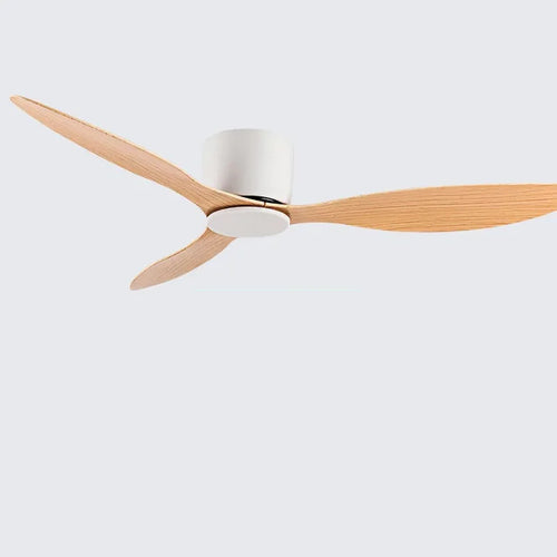 42 52 Inch Ceiling Fans No Light DC Motor Remote Control Cooling Fans