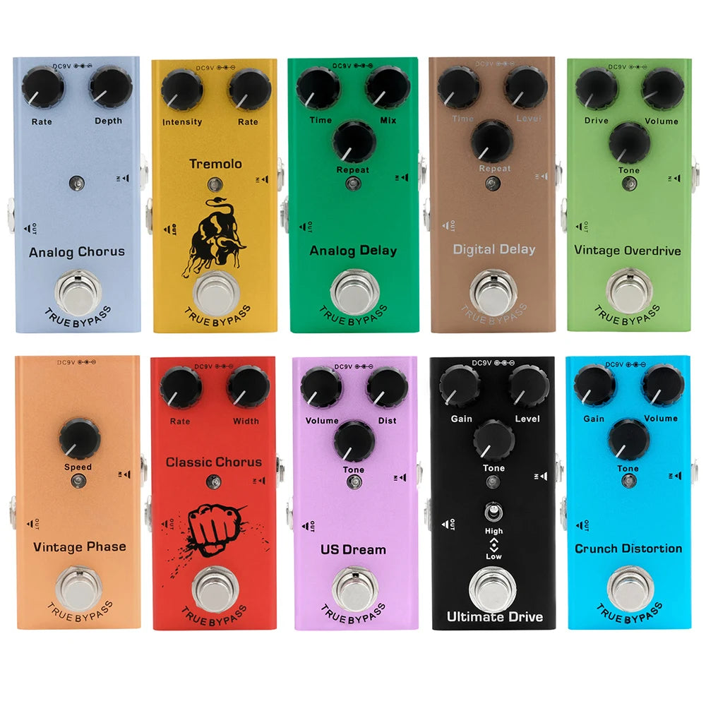 Electric Guitar Pedal Vintage Overdrive/Distortion
