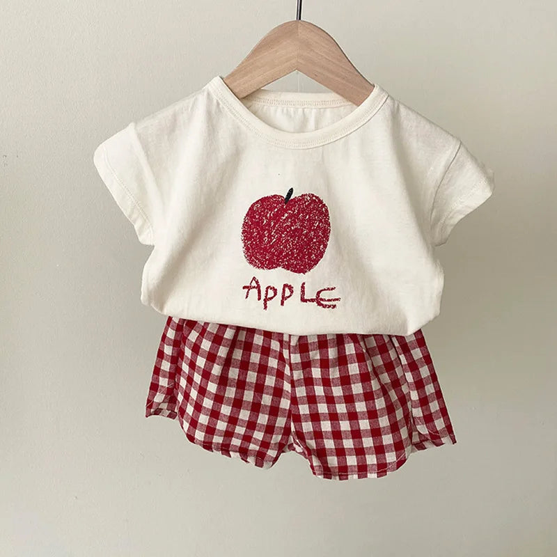 Baby Pajamas Sets Cotton Child Pajamas Toddler Summer Sleeveless Baby