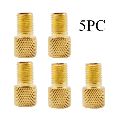 2/5/10PC F/V To A/V Valve Adapter Bike Value Converter Presta To