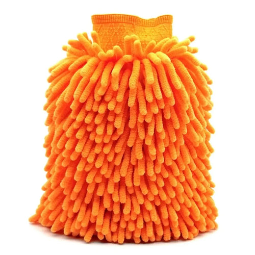 Microfiber Car Wash Mitt Double Sided Chenille Auto Gloves Ultra