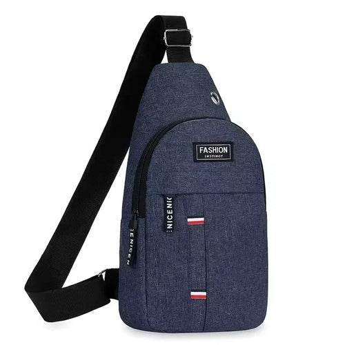Chest Bag Men's One Shoulder Crossbody Bag Large Capacity Outdoor