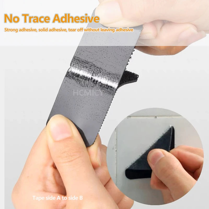 Car Carpet Mat Fixing Stickers Universal Self Adhesive Fastener Car