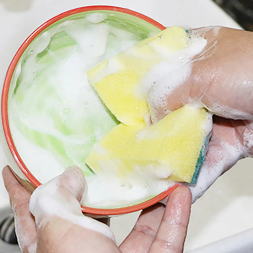 20/30pcs Dishwashing Sponge Kitchen Nano Emery Magic Clean Rub Pot