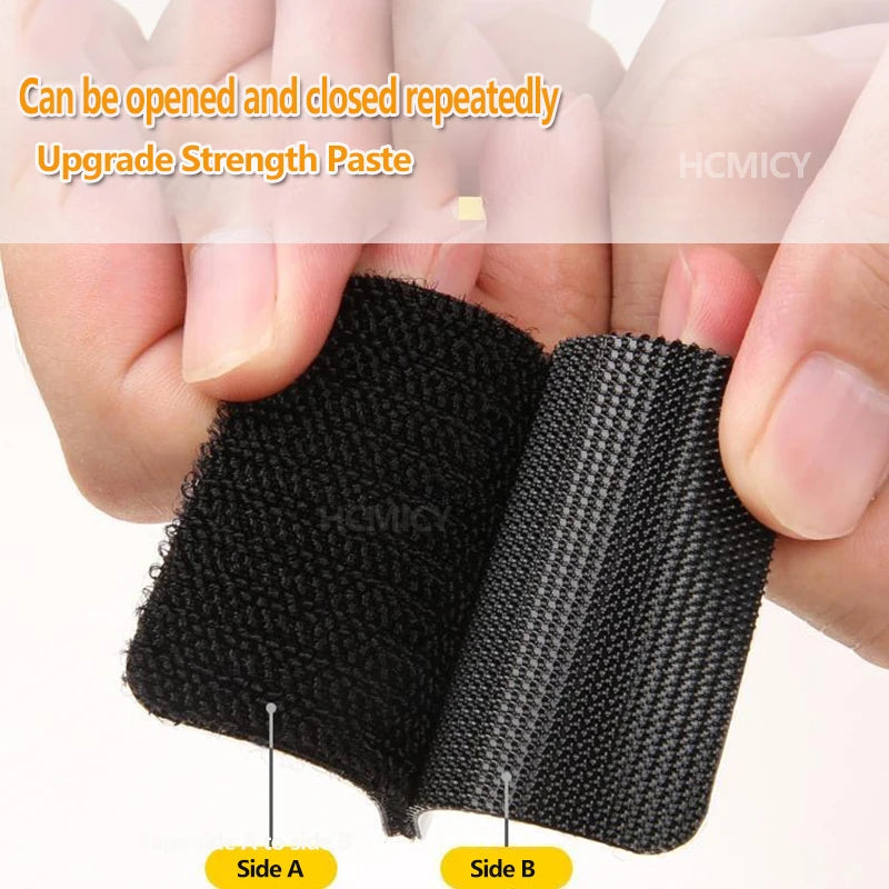 Car Carpet Mat Fixing Stickers Universal Self Adhesive Fastener Car
