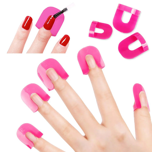 LINMANDA 26Pcs Nail Polish Protector for Fingers Nail Polish Guard