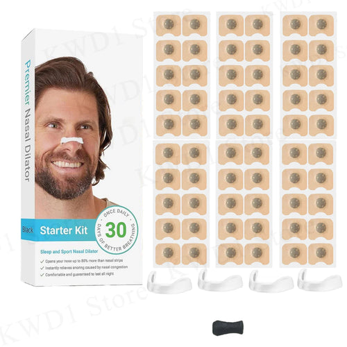 60PCS Sport Nasal Dilator Sleep Nasal Breathing Dilators Starter Kit