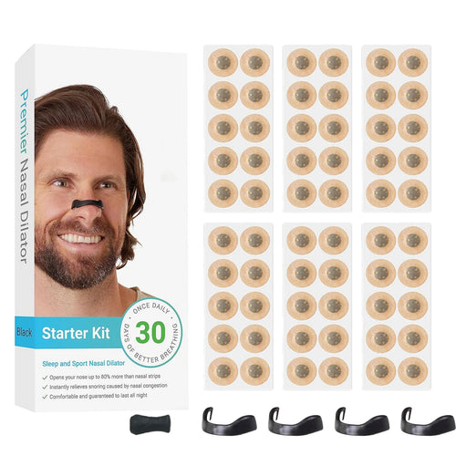 60PCS Sport Nasal Dilator Sleep Nasal Breathing Dilators Starter Kit