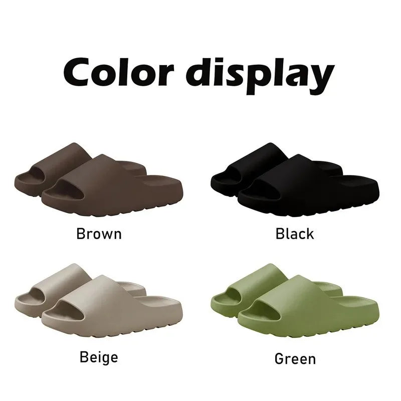 Coconut Slippers Cloud Thick-soled Sandals Summer Fashion Soft Bottom